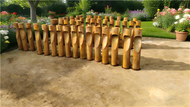 Golau Colofn Gardd Metel Rusty Patina