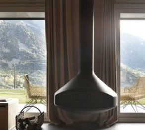 Suspended Fireplace Design best