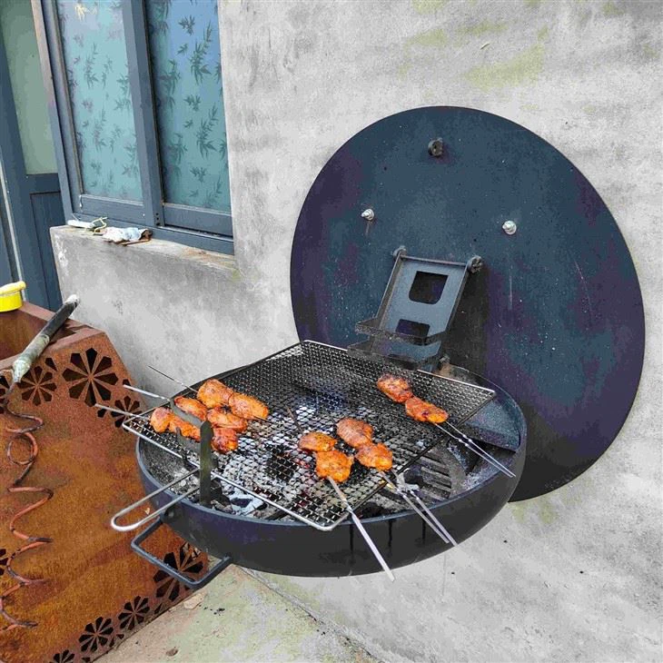 Wall Mounted Grill Stove factory