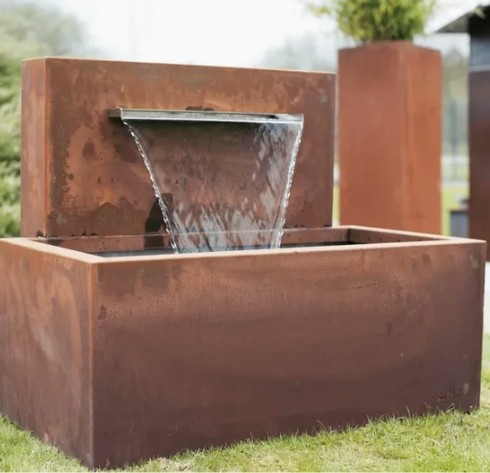 Rectangle Fountain Including Decor Garden