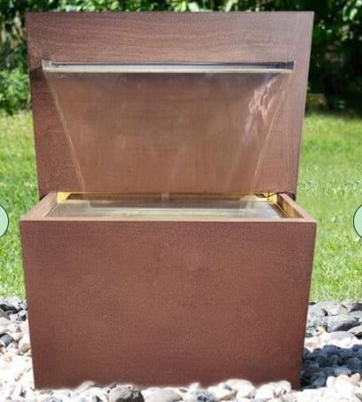 Rectangle Fountain Including Decor Garden