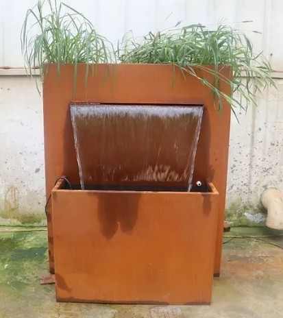 Rectangle Fountain Including Decor Garden